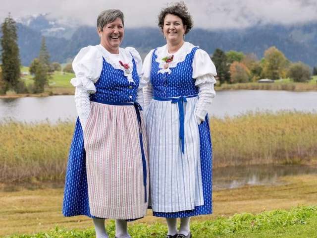 Gesangs- und Jodel-Duett Scherrer